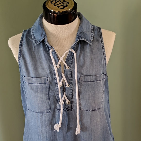 VELVET HEART women's denim dress. - Picture 2 of 5